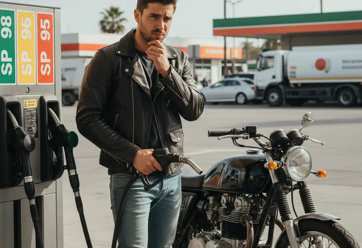 SP98 ou SP95 E10 pour moto